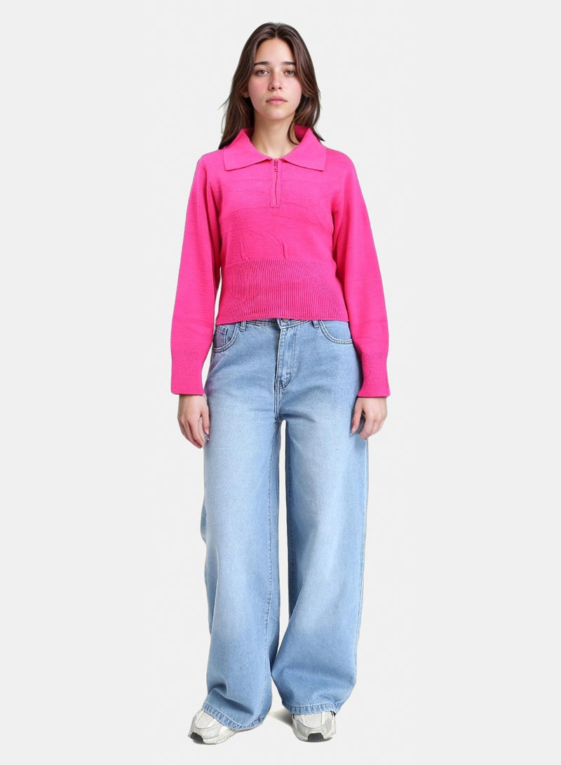 Ravin Women Long Sleeve Knit Pullover - Image 4